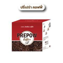 กาแฟปรุงสำเร็จชนิดผง ตราปรี้เปร่า คอฟฟี่